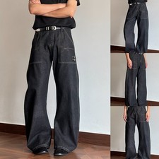 Jeans uomo retrò ricamato