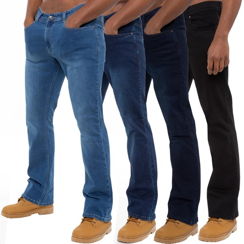 Enzo bootcut jeans uomo - bootcut,