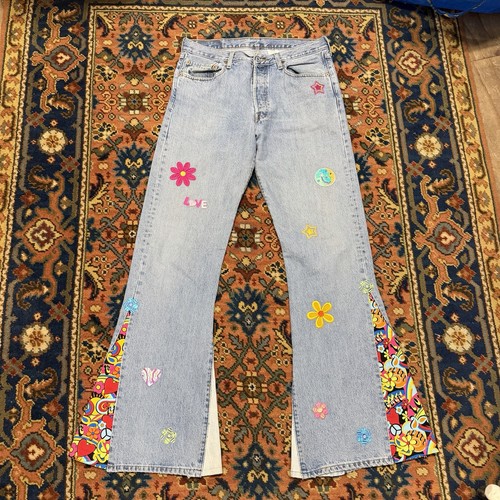 Vintage levi strauss flares - strauss,