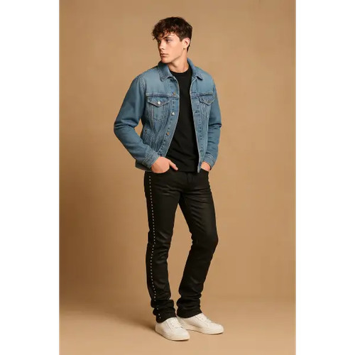 Waimea denim svasato pietra
