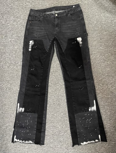 Jeans svasati dipinti - , uomo