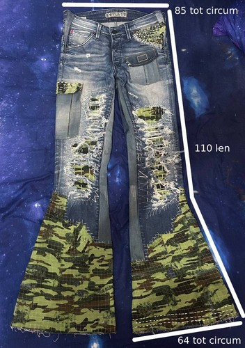 Jeans custom flare upcycled - custom,