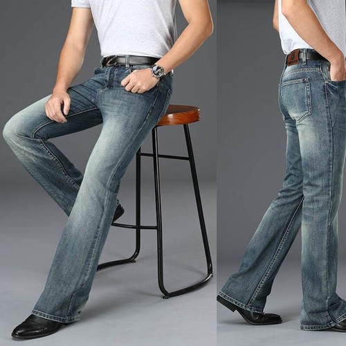 Jeans flared uomo vintage - jeans, da