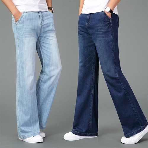 Pantaloni flared denim da - denim,
