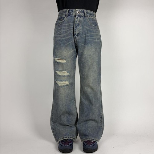 Jeans svasati blu - , effetto