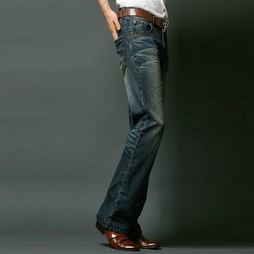 Jeans uomo fondo - a, campana