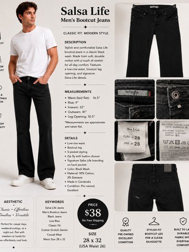 Jeans uomo relaxed nero - uomo,