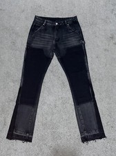 Black Flare Denim Jeans