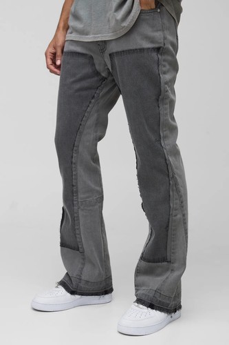 Jeans denim slim - , rigido
