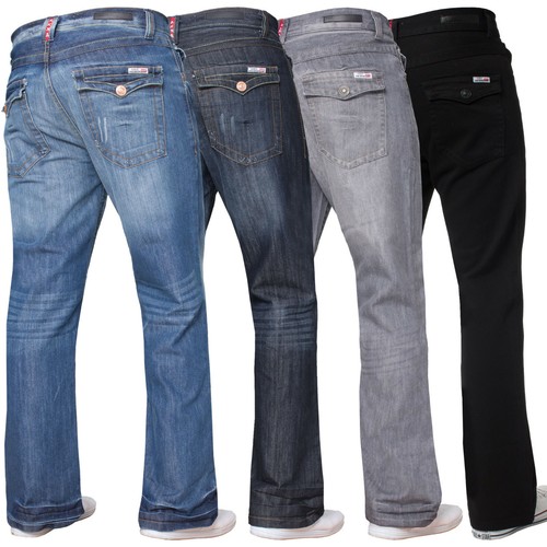 Jeans uomo apt bootcut - uomo, gamba