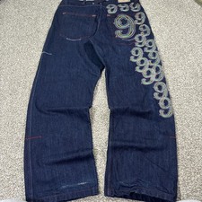 Jeans denim uomo gamba larga