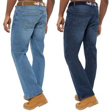 Jeans uomo bootcut gamba larga
