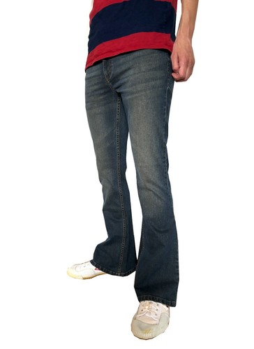 Jeans uomo blu sbiadito