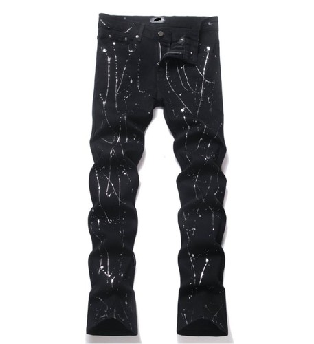 Jeans uomo nero denim - jeans,