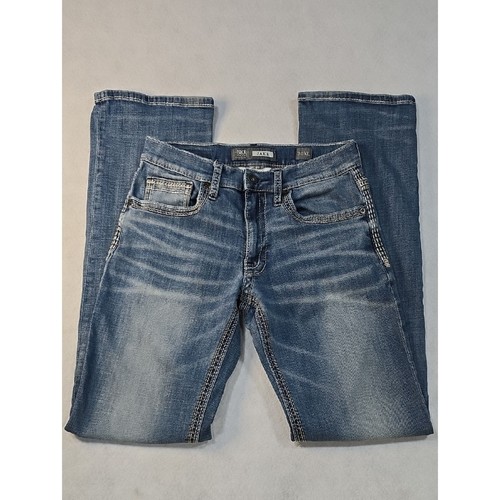 Jeans uomo bke - bke, sbiadito