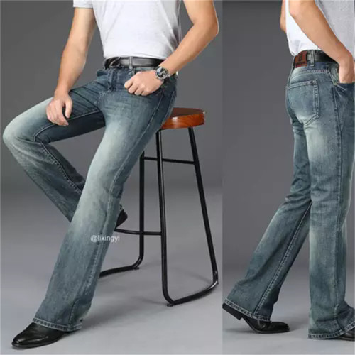 Jeans uomo svasati - retrò, anni